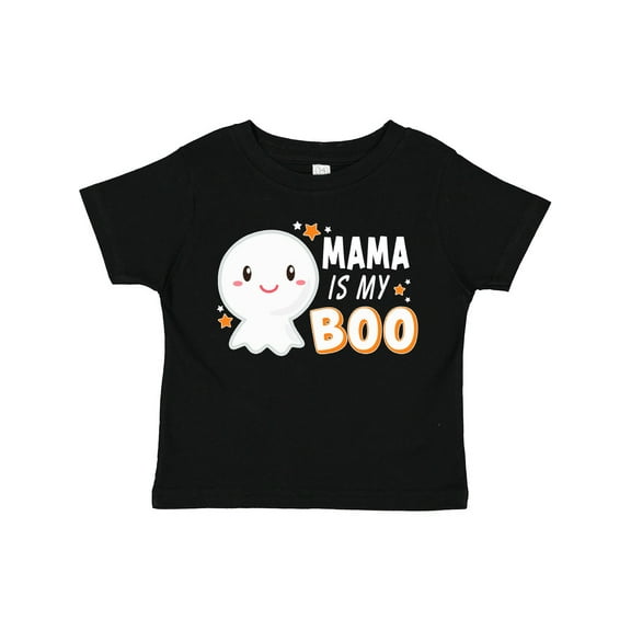 Inktastic Mama is My Boo with Cute Ghost Boys or Girls Toddler T-Shirt