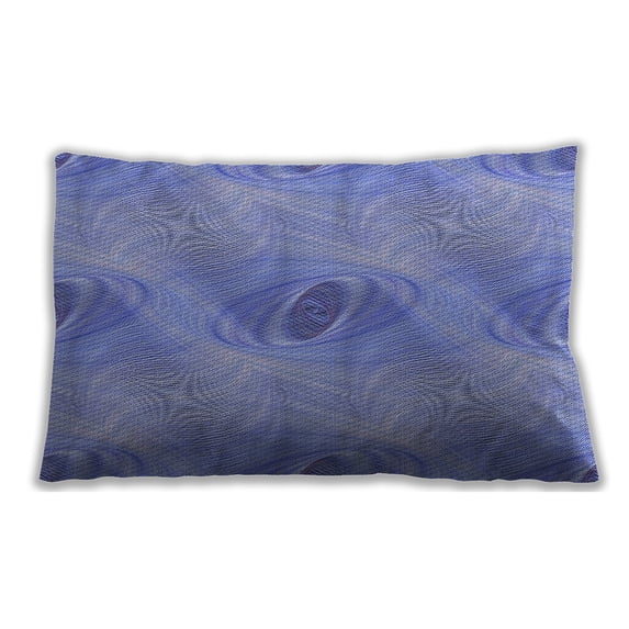 Ahgly Company Outdoor Rectangular Contemporary Lumbar Throw Pillow, 13 inch by 19 inch