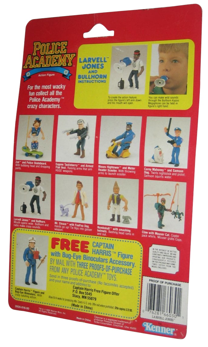 police academy action figures