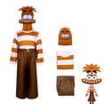 thumbnail image 1 of Disfraz de personaje de dibujos animados para adultos y niños, Cosplay de Inside Out 2, Joy, ansiedad, Ropa de baile de Halloween, Máscara, 1 of 5