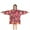 Colorful Spotted Mushroom, variant on Colorful Spotted Mushroom Red Pattern Blanket Hoodies for Kids 6-13YR Oversize Wearable Blanket Hoodies for Boys Girls Teens