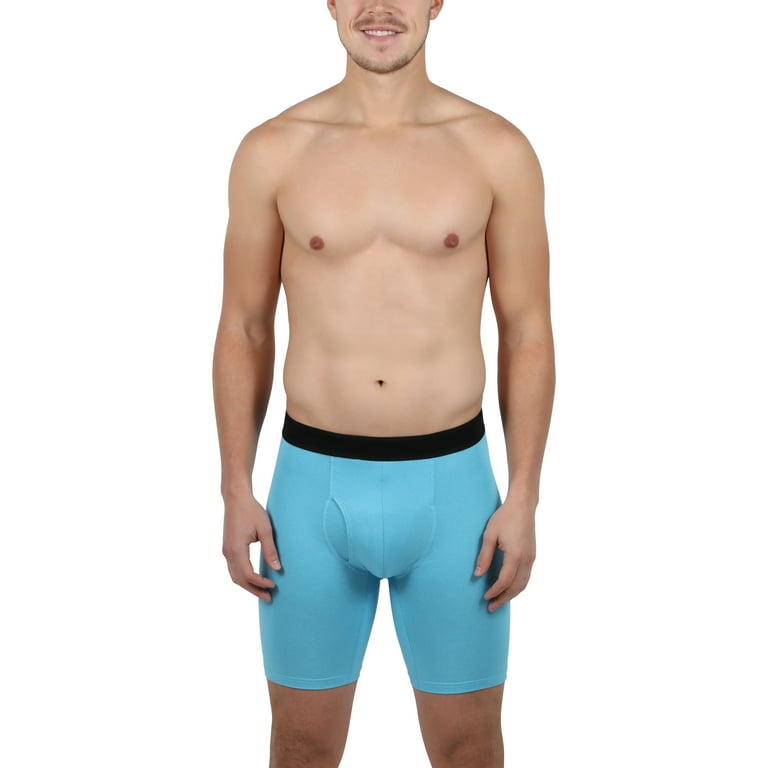 Athletic Works Men's Nylon Long Leg Boxer Briefs, 3pack, 49 OFF