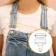 thumbnail image 5 of Uxcell 8 Set Metal Overalls Buckles, 1-5/8" Overall Suspender Clips, Adjustable Buckle Replacement with Sliders and Buttons for Bib Trousers Jeans Suspender, Silver, 5 of 6