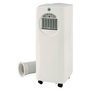 Sunpentown 10,000-BTU SlimLine Portable Air Conditioner with Supplemental 9,500-BTU Heater, White, WA-1061H