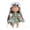L, variant on Jollyzo Waldorf Doll Keychains - 5.9" Vintage Dress-up Collectors Plush Dolls Birthday Present for Kids - Fashion Doll Bag Charm for Girls and Boys