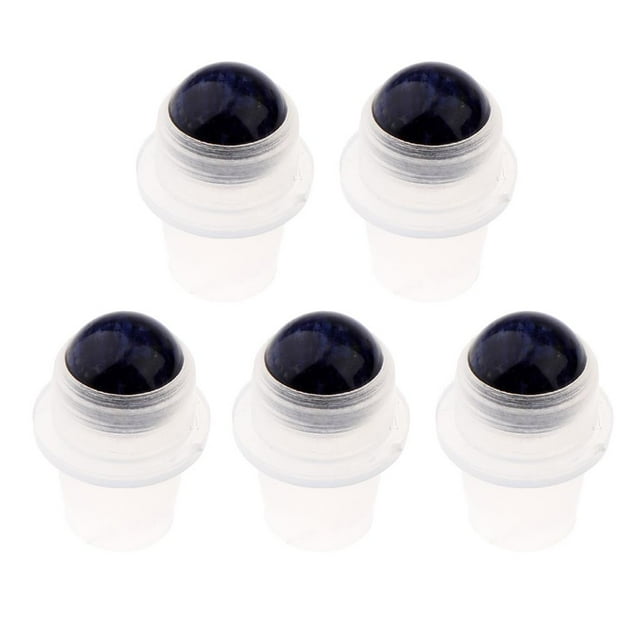 5 piez repuesto con rodillos de bola para de aceites esenciales Zulema Tapas de rodillos de aceites esenciales