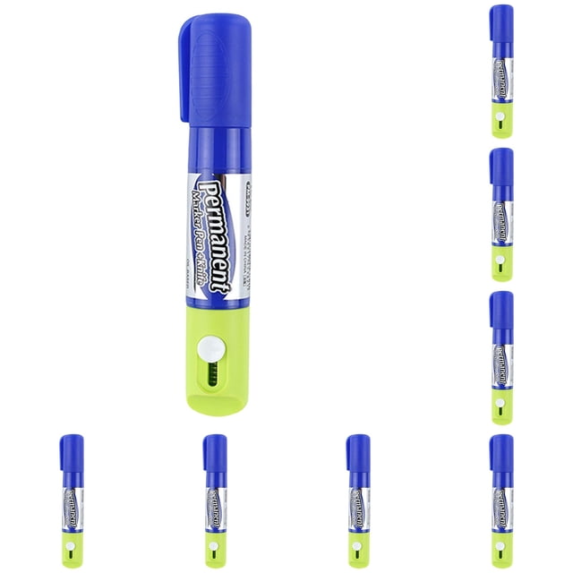 10Pc Thermal Ink Eraser Pens Thermal Erasable Pen Plastic For Office Desk Classroom Blue