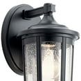 thumbnail image 3 of Kichler Fairfield 11" High Black Outdoor Wall Light, 3 of 4