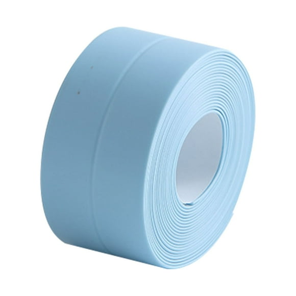 WHEANG Caulk Strip Tape for Bathtub Wall Sealing Tape Strip Pe Self Adhesive Waterproof Caulk Sealer Decorative Trim for Kitchen Bathroom Shower Toilet Wall Corner One Size Blue