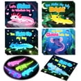 thumbnail image 1 of Regalos para el día de San Valentín AuroTops Juguetes Axolotl que brillan en la oscuridad, 1 of 7