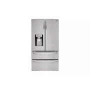 LG 28 Cu. ft. Smart Wi-Fi Enabled French Door Refrigerator, Stainless Steel (LMXS28626S)