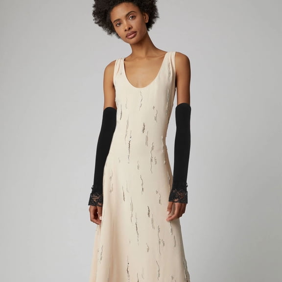 BESTYASH 1 Pair Of Fingerless Lace Gloves For Women Black Arm Warmers Keeps Arms Warm Autumn and Winter Fashion