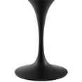 thumbnail image 3 of Pemberly Row 24" Square Wood and Metal Top Dining Table in Black/White, 3 of 6