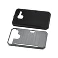 thumbnail image 3 of Alcatel Tru Slim Armor Hybrid Case With Card Holder In Gray, 3 of 4