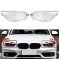 thumbnail image 3 of Car Left Headlight Glass Lampshade Headlight Shell Lens Lamp Cover Lens for- 1 Series F20 116I 118I, 3 of 5