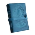 thumbnail image 3 of Buffalo Blue Leather Journal/Writing Notebook Diary/Bound Daily Notepad For Men & Women Unlined Paper Medium, writing pad gift for artist, sketc, 3 of 3