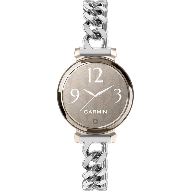 TRAHOO-Compatible avec Garmin Lily 2 Bracelet en Métal, 14mm Métal Mince Acier Inoxydable Sangles Réglables Remplacement Compatible pour Garmin Lily 2 Accessoire Montre Intelligente Classique pour Femmes Hommes