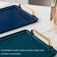 thumbnail image 4 of Serving Trays, Rectangular Plastic Serving Tray Non Slip ,Dinner Drinks Serving Tray, 4 of 8