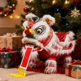 thumbnail image 4 of Hand String Puppet with Rod, Chinese Marionette Lion Toy,Chinese New Year Decoration Souvenir Handmade Puppet for Lion Dance Lovers,Handmade Festive Toy Cultural Craftsmanship, 4 of 10
