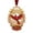 C, variant on Christmas Cardinal Ornaments, 3.1" Bird Hanging Pendants, Gold Accent Tree Decor, for Holiday Party, Xmas Tree Decor