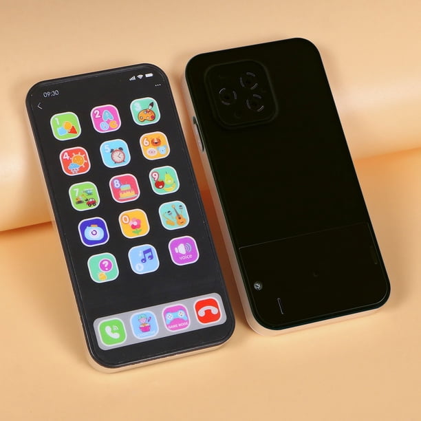 Juguete de teléfono móvil de simulación para niños, rompecabezas multifuncional, máquina de educación temprana, juego de música y luz, máquina de aprendizaje de historias