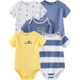 thumbnail image 1 of Unisex Newborn Baby Short-Sleeve Bodysuit Baby Layette Essentials Giftset Clothing Set, 1 of 5