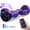 Purple14(1), variant on Tcdjtc Hoverboard with 9 Mph Max Speed, Electric Scooter with Bluetooth Speakers and LED Lights
