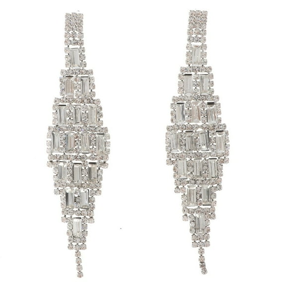 Rhinestone Post Earrings