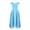 Light Blue, variant on Eandarui Kids Girls Off Shoulder Junior Bridesmaid Dresses Chiffon A-Line Wedding Party Dress Formal Mint Green 12