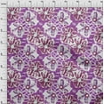 thumbnail image 4 of oneOone Cotton Cambric Purple Fabric Abstract Sewing Fabric By The Yard Printed Diy Clothing Sewing Supplies 56 Inch Wide, 4 of 5
