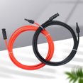 thumbnail image 4 of keepw 2 Pieces Copper Solar Panel Extension Cable Replacement 12AWG Insulative Bendable Anti-corrosive IP67 Waterproof Wire 3 Meter, 4 of 6