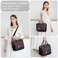 thumbnail image 6 of Wildflower and Butterfly Print Insulated Tote - Leakproof Cooler Bag for Picnics, Work or Travel, Waterproof & Stylish, 6 of 6