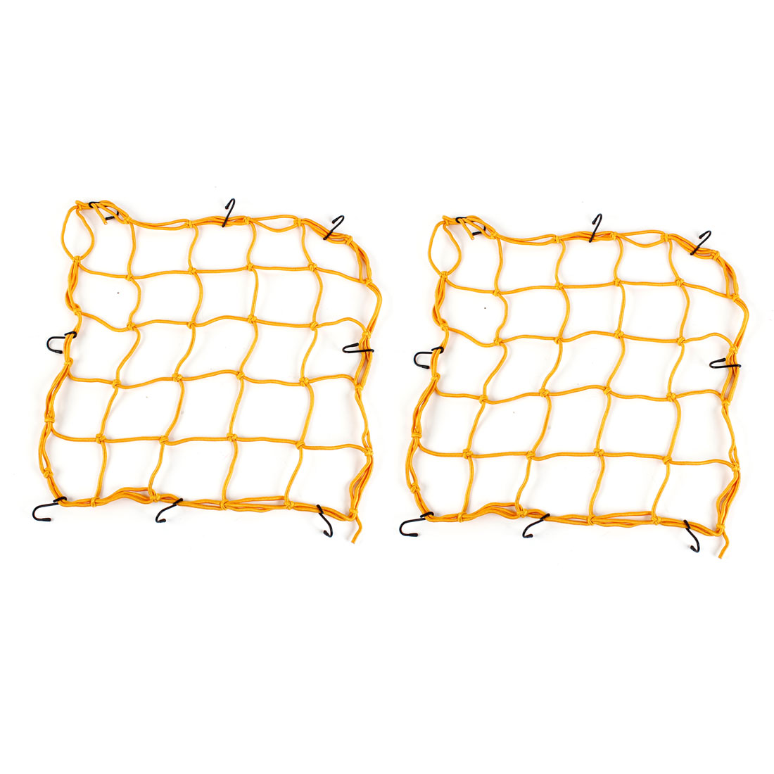 2pcs Motorcycle Motorbike Elasticated Luggage Cargo Nets Bungee Yellow - Walmart.com - Walmart.com