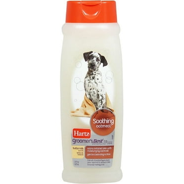 Hartz Groomer's Best Soothing Oatmeal Shampoo For Dogs 18 oz (Pack of 2)