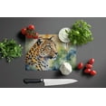 thumbnail image 3 of Leopard Glass Cutting Board Large 12 in x 15 in, 3 of 5