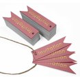 thumbnail image 4 of Inkdotpot Pack Of 50 Invitation Party Favor Paper Tags Craft Real Gold Foil Hang Tags, 4 of 6