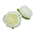 thumbnail image 2 of White Rose Flowers Artificial for Decoration,4in Blue Silk Flower Heads,2 Pcs Rose Flowers, Silk Rose Heads Bulk,Satin Rose Heads No Stem for DIY Flower Well,Crafts Bouquest, 2 of 9