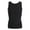 Black, variant on DuoJiaJ Ladies' Belly Hugging Vest With Ice Sensation Body Shaping Top Figure Vest Suspender Women Vest White XL