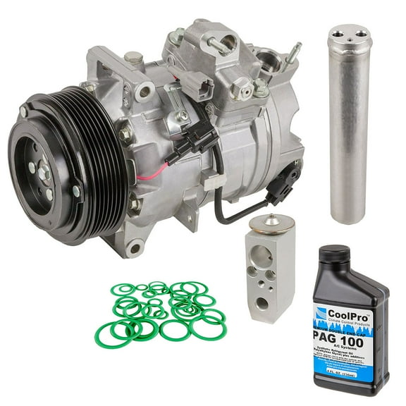 AC Compressor & A/C Kit For Infiniti G37 FX35 FX37 QX70 & Nissan 370Z - BuyAutoParts