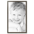 thumbnail image 2 of ArtToFrames 27" x 46" Muted Silver Picture Frame, 27x46 inch Silver Wood Poster Frame (WOM-4626),  Pack, 2 of 8