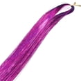 thumbnail image 1 of SharkTRUE Colorful Sparkle Shiny Hair Wig Diy Glitter Hair String Braiding Hair Tool Metallic Gold Shiny Hair String Hair Extension Thread Festival Look, 1 of 8