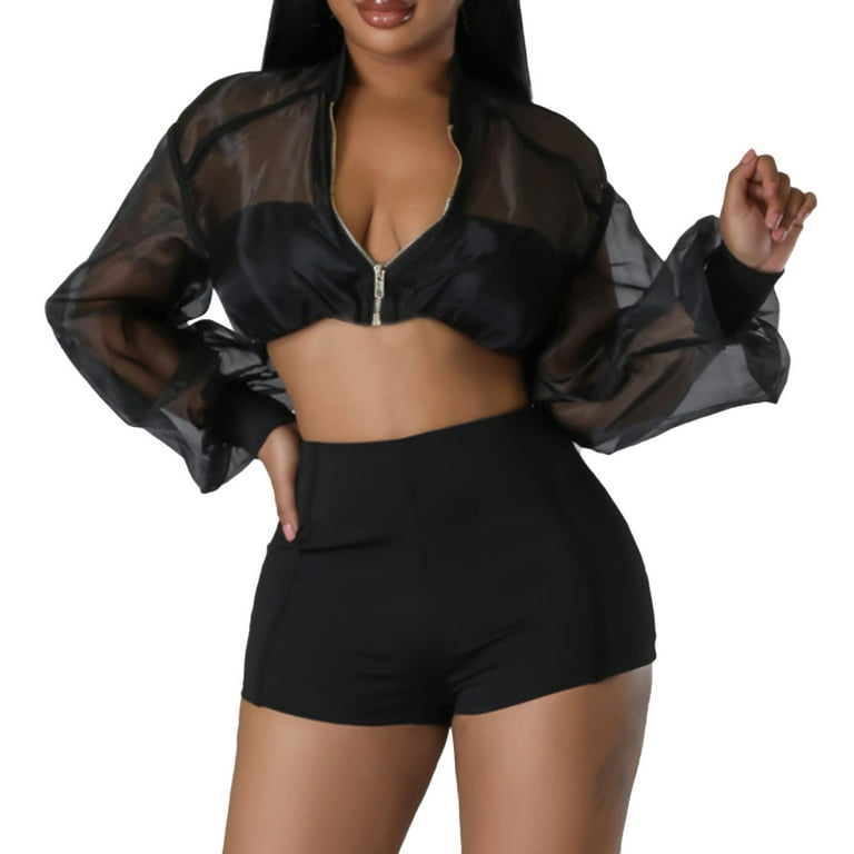 PMUYBHF Workout Sets for Women Plus Size 3X Suits Shorts Set for