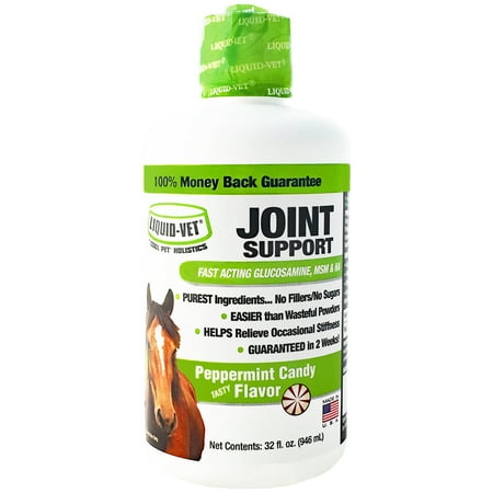 Liquid-Vet Equine Joint Support Fast-Acting Peppermint