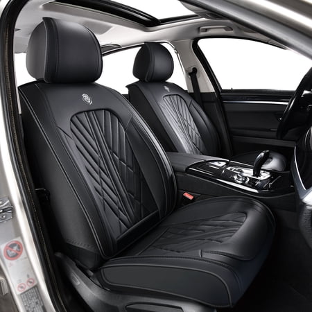 2016 for Buick Envision Seat Cover Black Car Seat Covers Faux Leather 360&deg; Full Coverage Seat Set Waterproof & Dustproof Easy to Clean & Maintain Pet Car Seat Covers