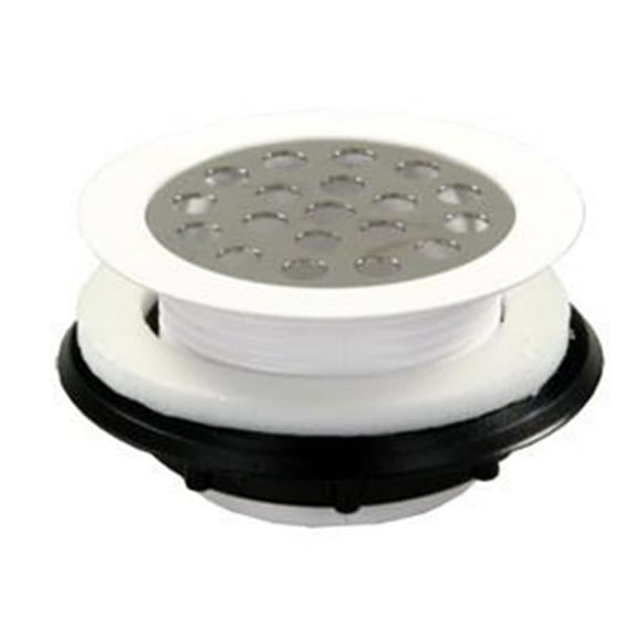 95155 Shower Strainer, White