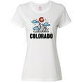 thumbnail image 3 of Inktastic Colorado Mountains and Clouds Women's T-Shirt, 3 of 5