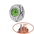 thumbnail image 1 of CC TOY Vintage Punk Elastic Stretchy Quartz Watch Rings for Women Man Lover Pair Watches, 1 of 8