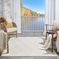 thumbnail image 4 of Nourison Versatile Indoor/Outdoor Ivory/White 5' x 7' Area Rug, (5x7), 4 of 10