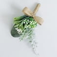 thumbnail image 1 of Boda Romántica Pin Invitado Boutonniere Decoración De Disfraces Para Las Personas Para Cada Ocasión verde 2 perfecl Alfiler de flor de novio, 1 of 8