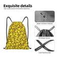 thumbnail image 4 of Sikiie Skateboard Drawstring Backpack Drawstring Bags, Draw String Back Bag for Sports, Gym, Travel, Swimming, Beach-Small, 4 of 6